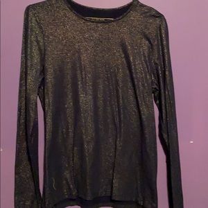 Never Been Worn Navy Blue Sparkly Long Sleeve